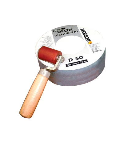 Уплотнительная самоклеящаяся лента из битум-каучука для контробрешётки DELTA-DICHT-BAND D 50