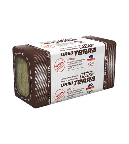 Профессиональная минераловатная плита URSA TERRA 34 PFB Фасад