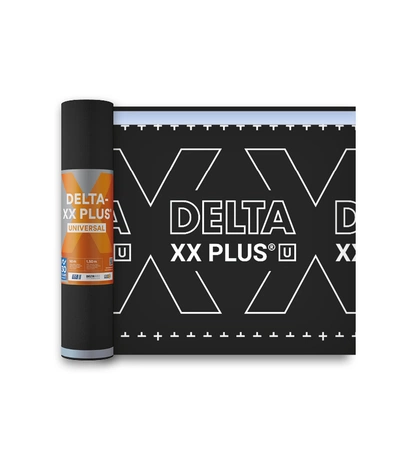 Универсальная диффузионная мембрана с самоклеящимися лентами DELTA-XX PLUS UNIVERSAL