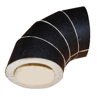 Пенополиуретановые отводы с покрытием из битумной бумаги ППУ