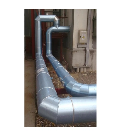 Оцинкованные минераловатные цилиндры ЭКОРОЛЛ КВ-100 Zn