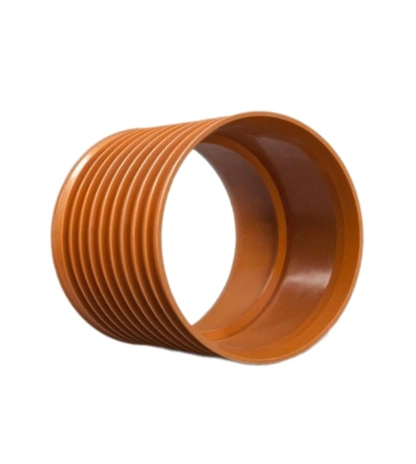 Муфта соединительная гофрированная с упором ИКАПЛАСТ