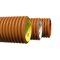 Дренажная гофрированная перфорированная труба ИКАПЛАСТ SN16