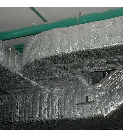 Фольгированный прошивной огнезащитный базальтовый мат ISOTEC Wired Mat 100 SM-AL2