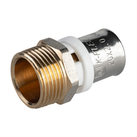 Пресс-фитинг муфта с наружной резьбой K-FLEX SOLID