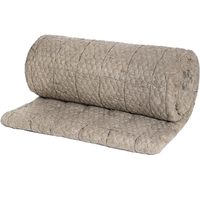 Минераловатный мат прошивной на металлической сетке ЭКОРОЛЛ КВ-100 ГС (ГС-2)