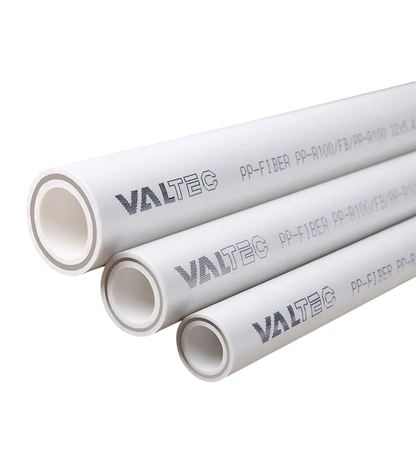 Труба VALTEC PP-FIBER PN25 полипропиленовая армированная стекловолокном
