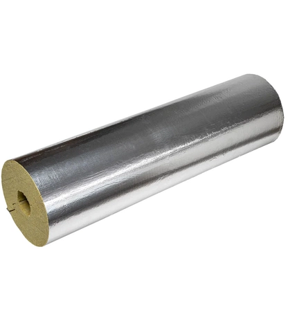 Минераловатные цилиндры кашированные алюминиевой фольгой K-FLEX K-ROCK ALU