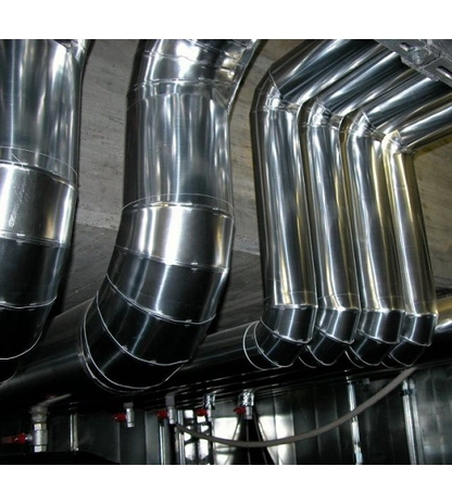 Рулон K-FLEX ST AL CLAD из вспененного каучука с алюминизированным ПВХ покрытием