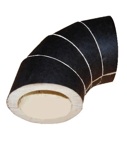 Пенополиуретановые отводы с покрытием из битумной бумаги ППУ