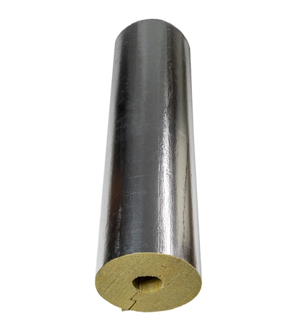 Минераловатные цилиндры кашированные алюминиевой фольгой K-FLEX K-ROCK ALU