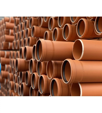 Канализационная наружная труба НПВХ Россия