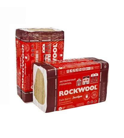 Базальтовая мягкая плита ROCKWOOL ЛАЙТ БАТТС ЭКСТРА