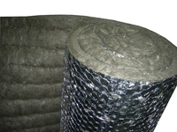 Фольгированный прошивной огнезащитный базальтовый мат ISOTEC Wired Mat 80 SM-AL2