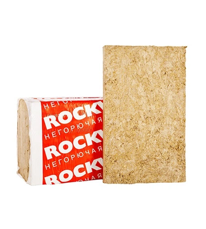 Гидрофобизированная базальтовая плита ROCKWOOL ВЕНТИ БАТТС Д ОПТИМА