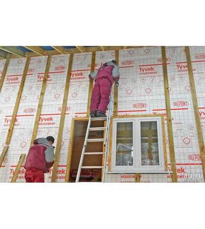 Диффузионная прочная полиэтиленовая мембрана Tyvek Housewrap