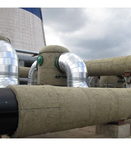 Минераловатный прошивной мат с металлической сеткой М2-60 (МП-МС-60)