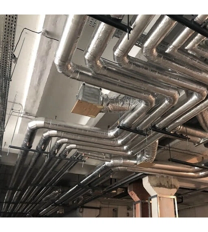 Фольгированные базальтовые отводы для колен труб ISOROLL Ф