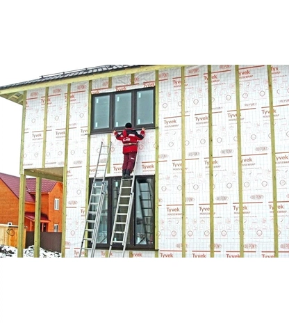 Диффузионная прочная полиэтиленовая мембрана Tyvek Housewrap