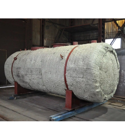 Минераловатный прошивной мат на металлической сетке ТЕХНОНИКОЛЬ МП(МС)-60