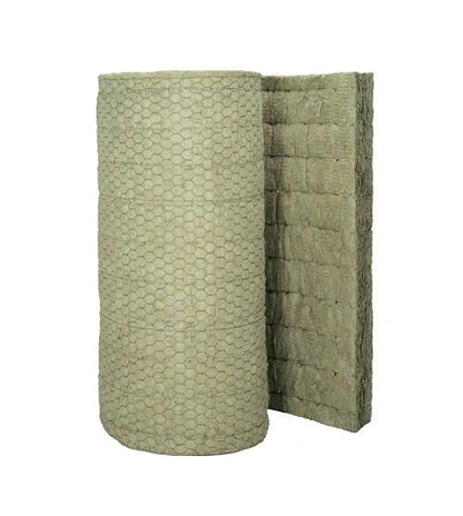 Прошивной огнезащитный базальтовый мат высокой плотности ROCKWOOL WIRED MAT 105