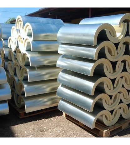 Оцинкованные пенополиуретановые скорлупы ППУ ЭНЕРГО