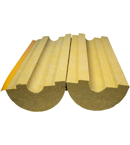 Минераловатные цилиндры кашированные алюминиевой фольгой K-FLEX K-ROCK ALU