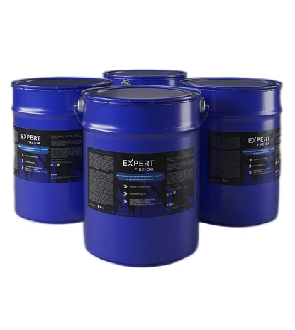Краска EXPERT FIRE-OM огнезащитная вспучивающаяся на органической основе