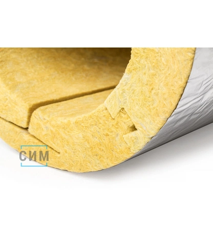 Цилиндры K-FLEX K-ROCK ALU S негорючие минераловатные кашированные алюминиевой фольгой