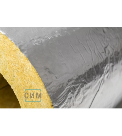 Цилиндры K-FLEX K-ROCK ALU S негорючие минераловатные кашированные алюминиевой фольгой