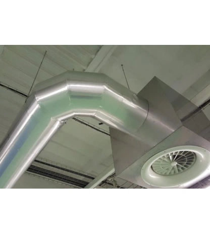 Экологичный каучуковый рулон с алюминизированным ПВХ покрытием K-FLEX ECO AL CLAD