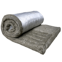 Базальтовый прошивной мат в обкладке стеклосеткой с 1 стороны ТИЗОЛ МПБ-30/СС1