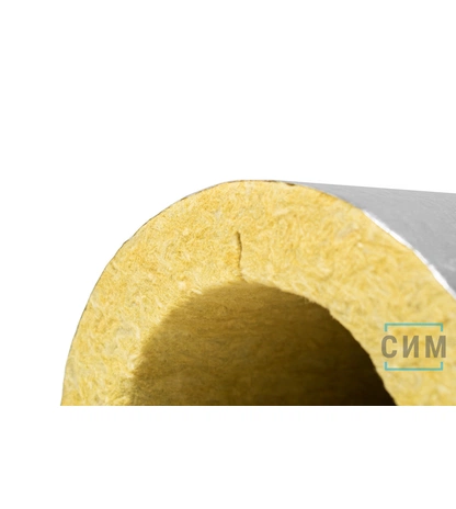 Фольгированные базальтовые цилиндры высокой плотности ЭКОРОЛЛ КВ-120 ФА