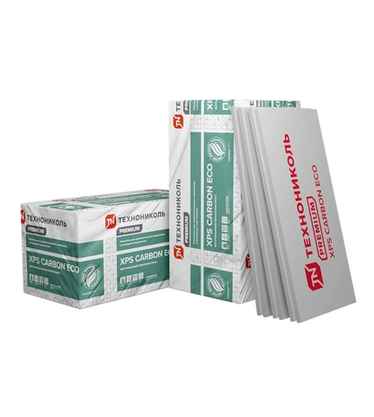 Плита из экструдированного пенополистирола ТЕХНОНИКОЛЬ CARBON ECO