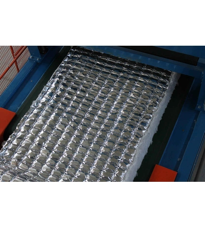 Фольгированный минераловатный прошивной мат BASWOOL МП(Ф)-100