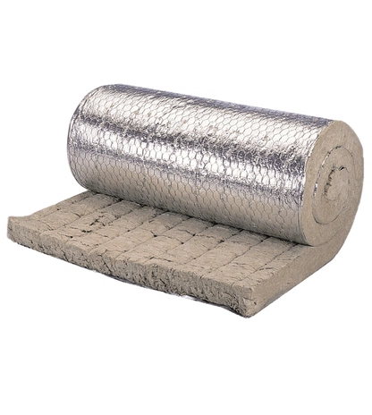 Фольгированный прошивной базальтовый мат ISOTEC Wired Mat 80 SM-AL