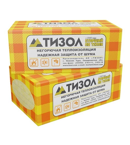 Базальтовая плита ТИЗОЛ-ФАСАД 100