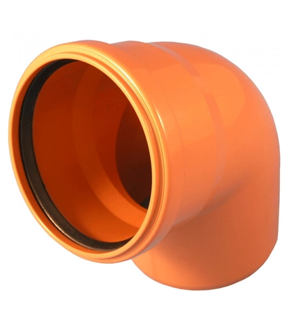 Отвод канализационной трубы Хемкор НПВХ