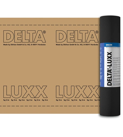 Пароизоляционная плёнка из полиолефина и полипропилена DELTA-LUXX