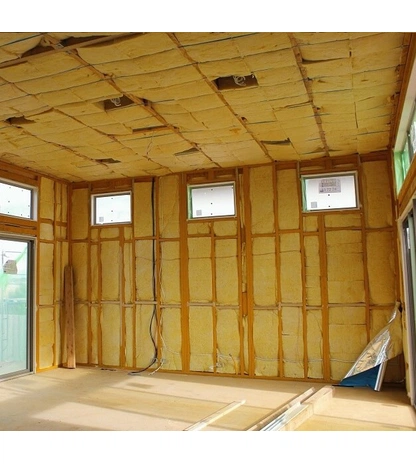 Экологичная вибростойкая минераловатная плита URSA GEO П-45