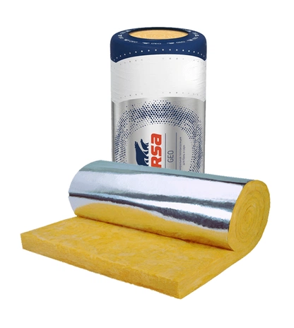 Фольгированный минераловатный мат URSA GEO М-25Ф