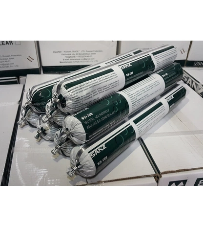 Атмосферостойкий общестроительный силиконовый герметик SANZ WS-789 590 мл