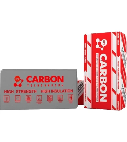 Плита из экструдированного пенополистирола ТЕХНОНИКОЛЬ CARBON PROF