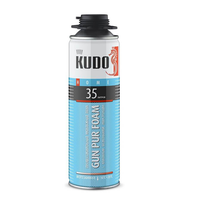 Пена полиуретановая монтажная KUDO PROFF HOME 35+ 650 мл