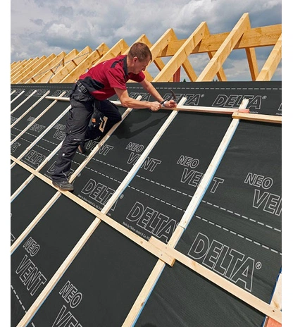 Диффузионная ветрозащитная мембрана DELTA-NEO VENT