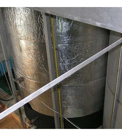 Фольгированный экологичный каучуковый рулон K-FLEX ECO ALU