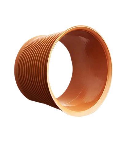 Муфта защитная гофрированная для прохода через стенку ж/б колодца ИКАПЛАСТ