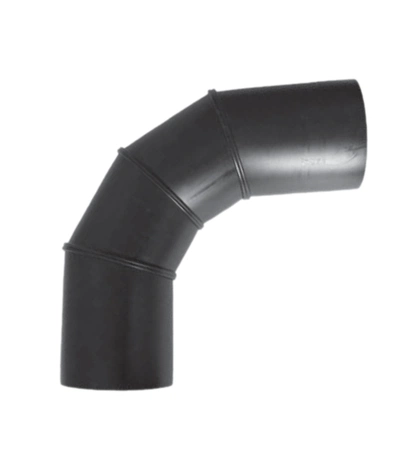 Отвод сварной двухсекционный полиэтиленовый 90° ИКАПЛАСТ ПЭ 100