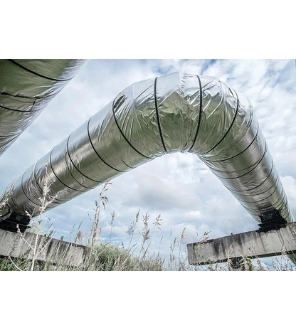 Рулон из вспененного каучука с покрытием стеклотканью K-FLEX ST IC CLAD