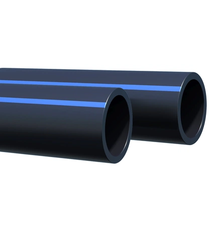 Напорная однослойная полиэтиленовая труба водоснабжения ИКАПЛАСТ AQUASAFE ПЭ 100